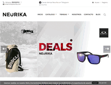 Tablet Screenshot of neurika.com